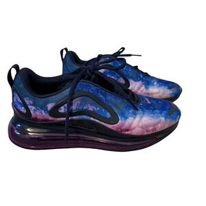 Nike Air Max 720 Mens Size 8 Shoes Blue Purple SE Galaxy Sneakers CW0904-400
